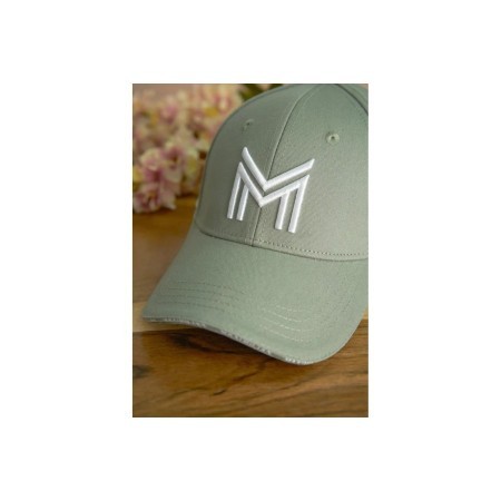 Gorra Maximilian Verde Salvia/Blanca |Cavall i Genet a Equestrian, Calvet