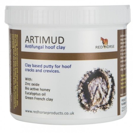 Red Horse Artimud Hoof Clay | Equestrian. Calvet Animals i Plantes.