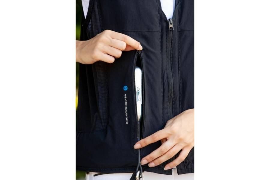 Protector Equi Thème Airbag Pro Zipair Niño Negro |Cavall i Genet a