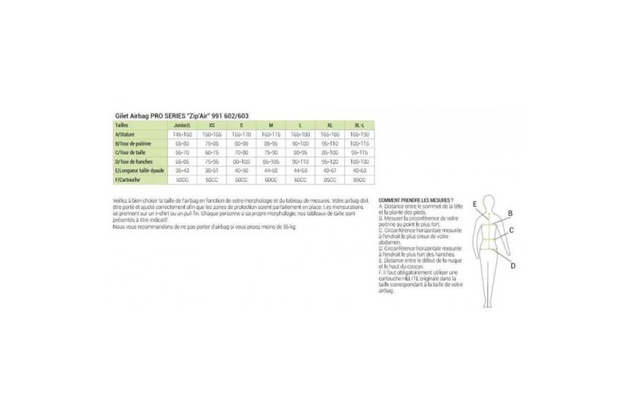 Protector Equi Thème Airbag Pro Zipair Niño Negro |Cavall i Genet a