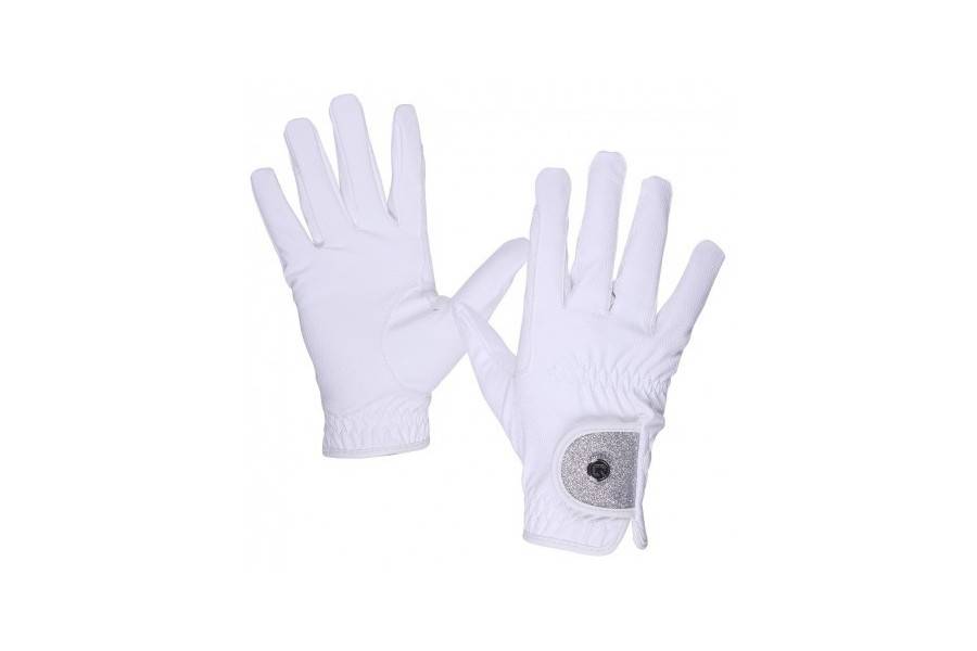 Guante QHP Glitz Blanco |Cavall i Genet a Equestrian, Calvet Animal i