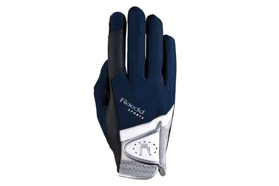 Guante Piel Roeckl Madrid Azul Marino | Equestrian. Calvet Animals i