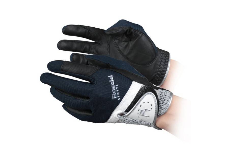 Guante Piel Roeckl Madrid Azul Marino | Equestrian. Calvet Animals i