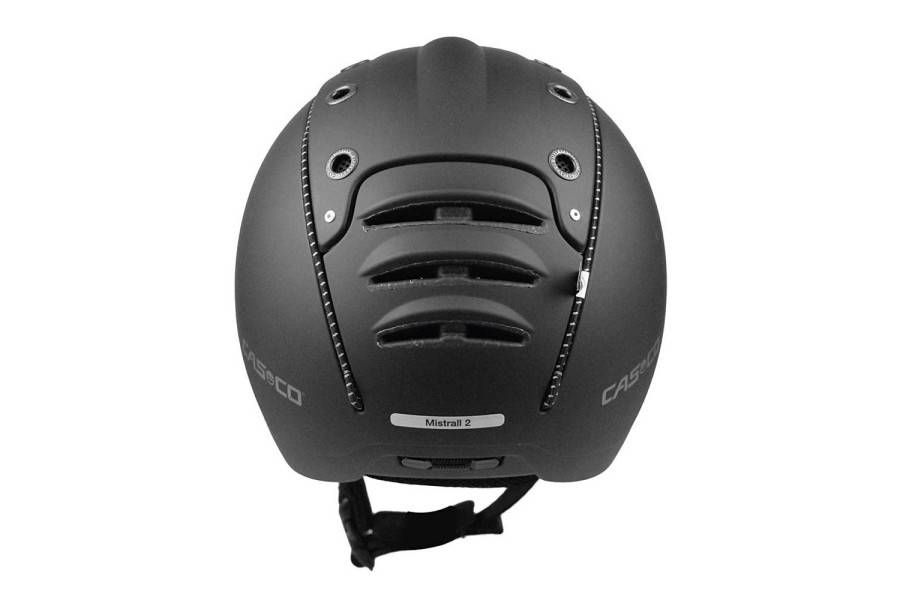 Casco Cas Co Mistrall 2 Negro Mate | Equestrian. Calvet Animals i Plantes.