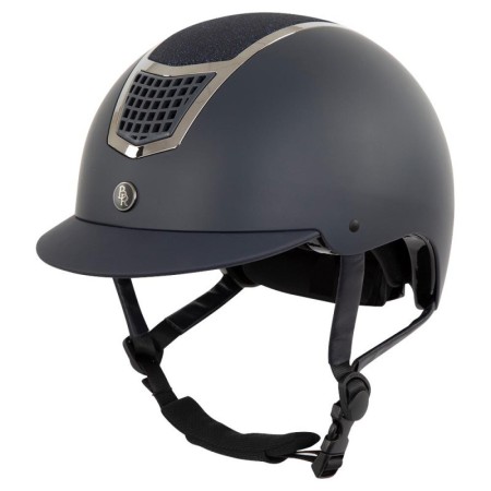 Casco BR Lambda Glitter Azul Marino |Cavall i Genet a Equestrian, Calvet