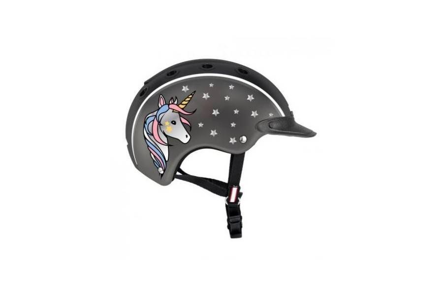 Casco Cas Co Nori Unicornio S Negro |Cavall i Genet a Equestrian, Calvet