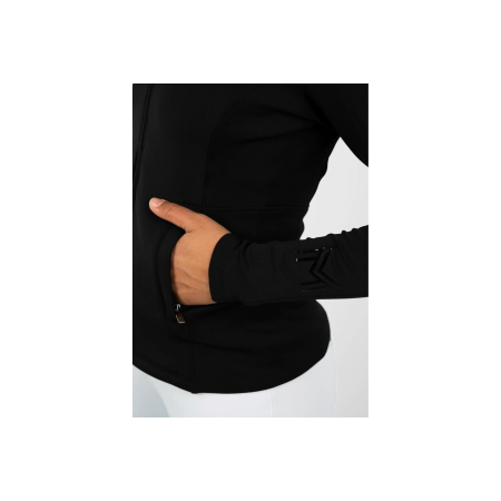 Chaqueta Maximilian Fleeced Negra |Cavall i Genet a Equestrian, Calvet