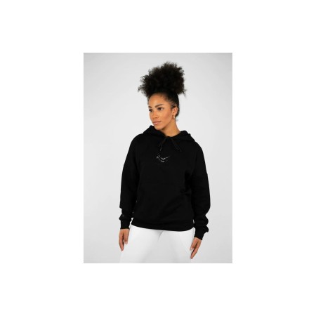 Sudadera Maximilian Icon Oversized Negra | Equestrian. Calvet Animals i