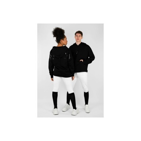 Sudadera Maximilian Icon Oversized Negra |Cavall i Genet a Equestrian