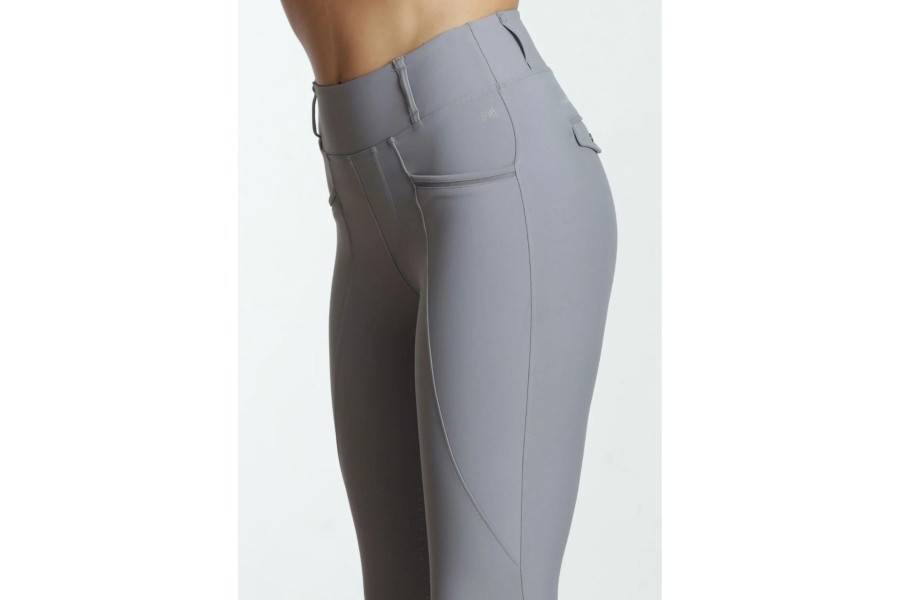 Mallas Maximilian Pro Riding Full Grip Gris |Cavall i Genet a Equestrian