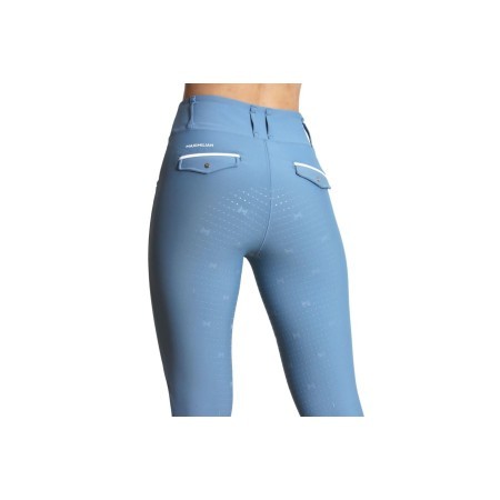Mallas Maximilian Pro Riding Full Grip Storm Blue |Cavall i Genet a