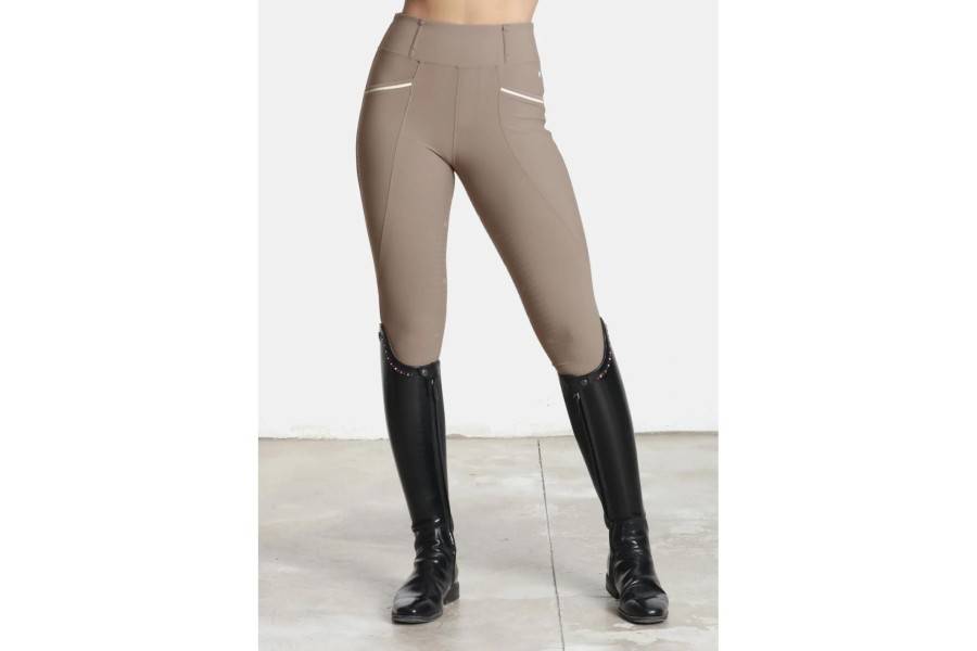 Mallas Maximilian Pro Riding Full Grip Nougat |Cavall i Genet a