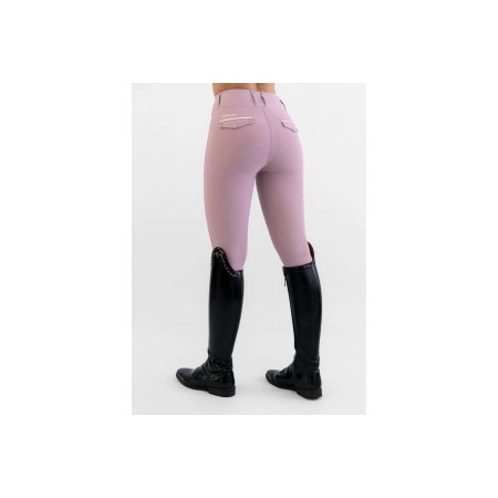 Mallas Maximilian Pro Riding Full Grip Mauve | Equestrian. Calvet Animals