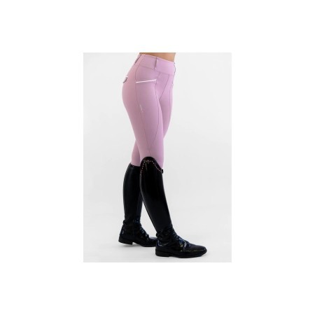 Mallas Maximilian Pro Riding Full Grip Mauve | Equestrian. Calvet Animals