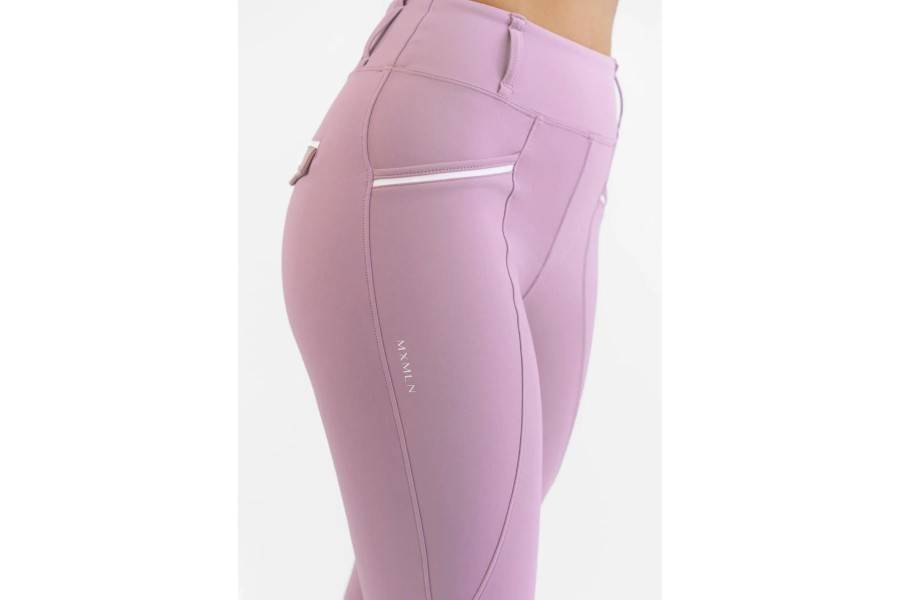 Mallas Maximilian Pro Riding Full Grip Mauve | Equestrian. Calvet Animals