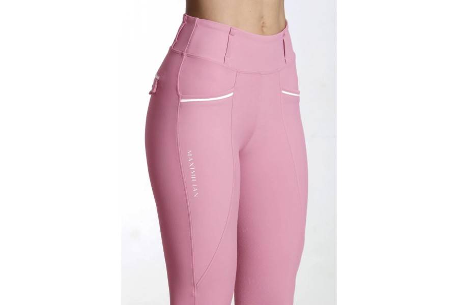Mallas Maximilian Pro Riding Full Grip Bubblegum |Cavall i Genet a