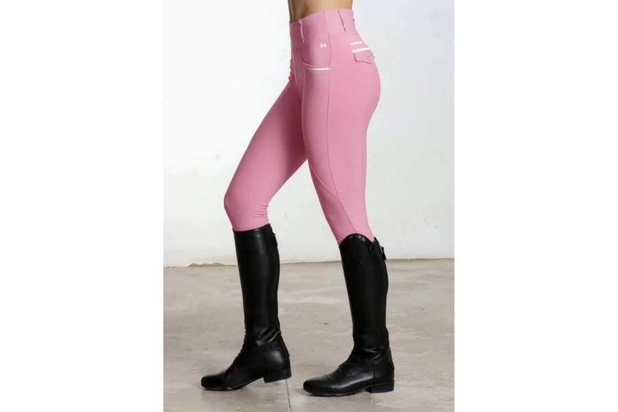 Mallas Maximilian Pro Riding Full Grip Bubblegum |Cavall i Genet a