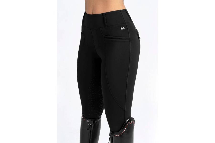 Mallas Maximilian Pro Riding Winter Negra |Cavall i Genet a Equestrian