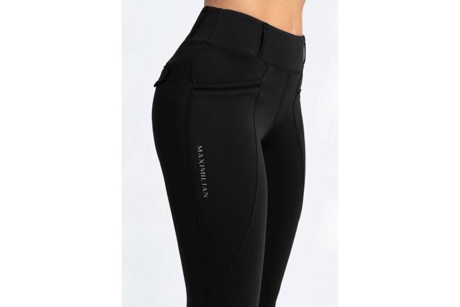 Mallas Maximilian Pro Riding Winter Negra |Cavall i Genet a Equestrian