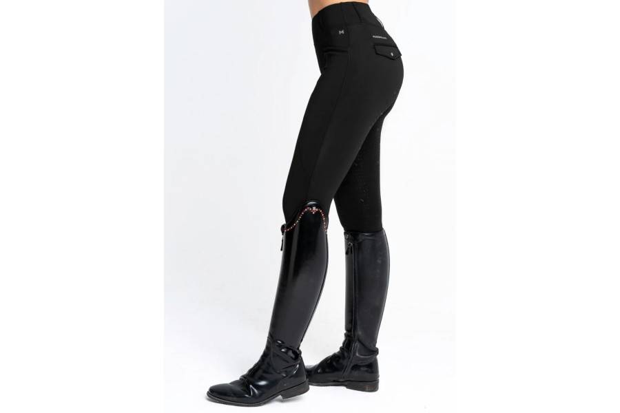 Mallas Maximilian Pro Riding Winter Negra |Cavall i Genet a Equestrian