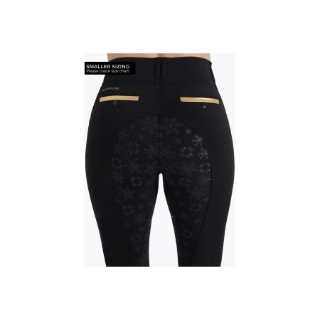 Mallas Maximilian Limited Edition Winter Negro/Oro | Equestrian. Calvet