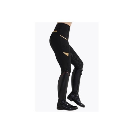 Mallas Maximilian Limited Edition Winter Negro/Oro |Cavall i Genet a