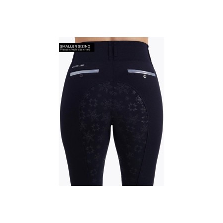 Mallas Maximilian Limited Edition Winter Navy/Silver | Equestrian. Calvet