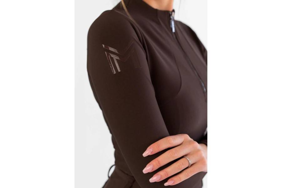 Base Layer Maximilian Manga Larga Chocolate | Equestrian. Calvet Animals i