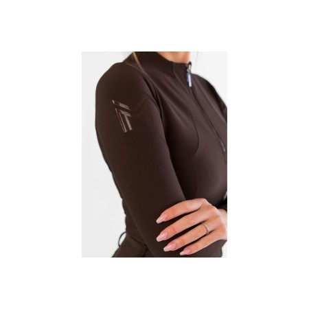 Base Layer Maximilian Manga Larga Chocolate | Equestrian. Calvet Animals i