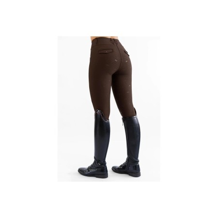 Mallas Maximilian Pro Riding Full Grip Chocolate |Cavall i Genet a