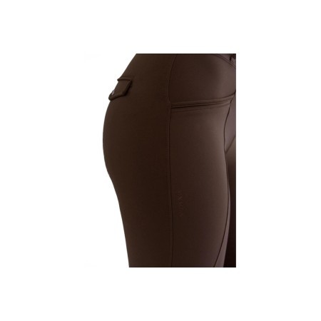 Mallas Maximilian Pro Riding Full Grip Chocolate |Cavall i Genet a