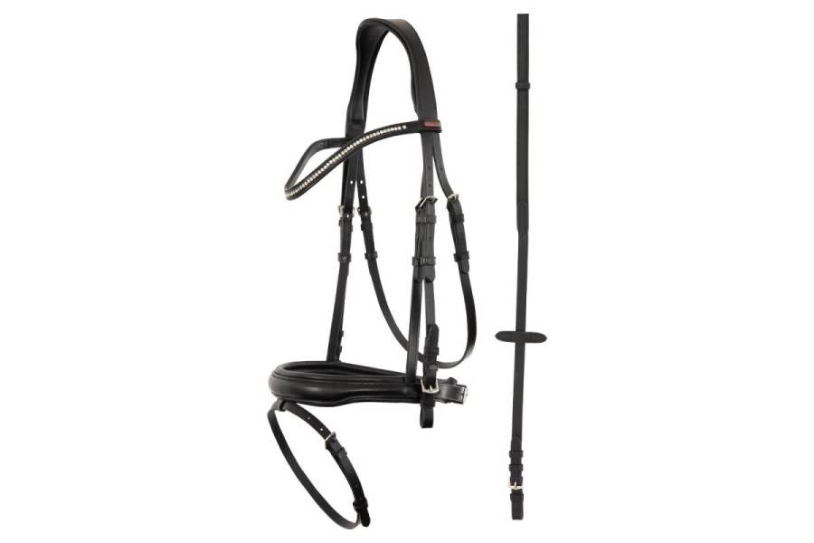 Cabezada Montar Premiere Fontaine Negra |Cavall i Genet a Equestrian