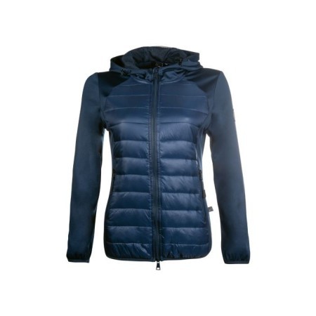 Sudadera Con Cremallera HKM Style Azul Oscuro | Equestrian. Calvet Animals
