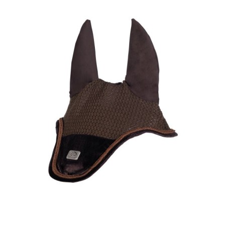 Orejeras HKM Mellow Velvet Marrón Oscuro |Cavall i Genet a Equestrian