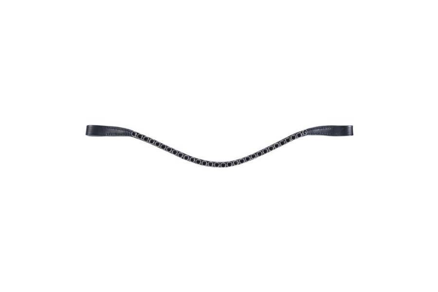 Frontalera HKM Precious Negra |Cavall i Genet a Equestrian, Calvet Animal