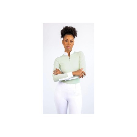 Air Show Shirt Maximilian Sage Green |Cavall i Genet a Equestrian, Calvet