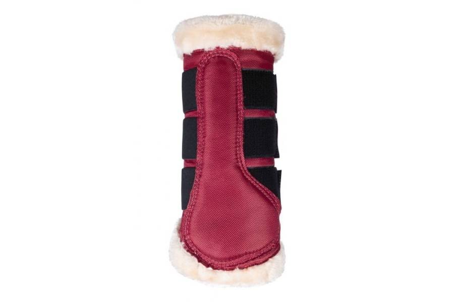 Protectores HKM Comfort 1680 Denier Rojo Vino | Equestrian. Calvet Animals