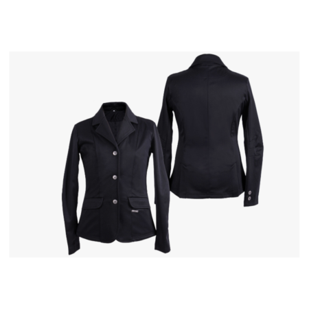 Chaqueta Concurso Júnior QHP Robin Negra |Cavall i Genet a Equestrian