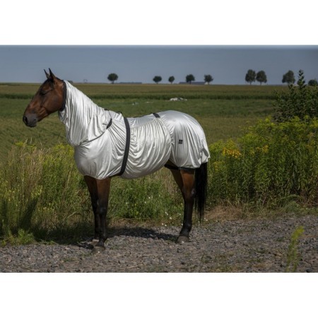 Manta Caballo Verano Anti-Eczema Gris | Equestrian. Calvet Animals i