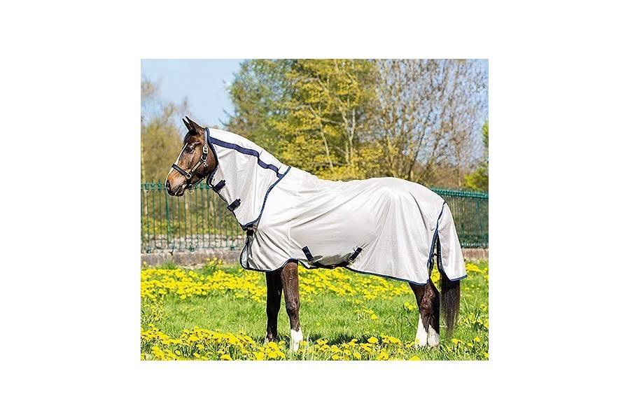 Manta Caballo Verano Antimoscas Cuello Mio Bronce | Equestrian. Calvet