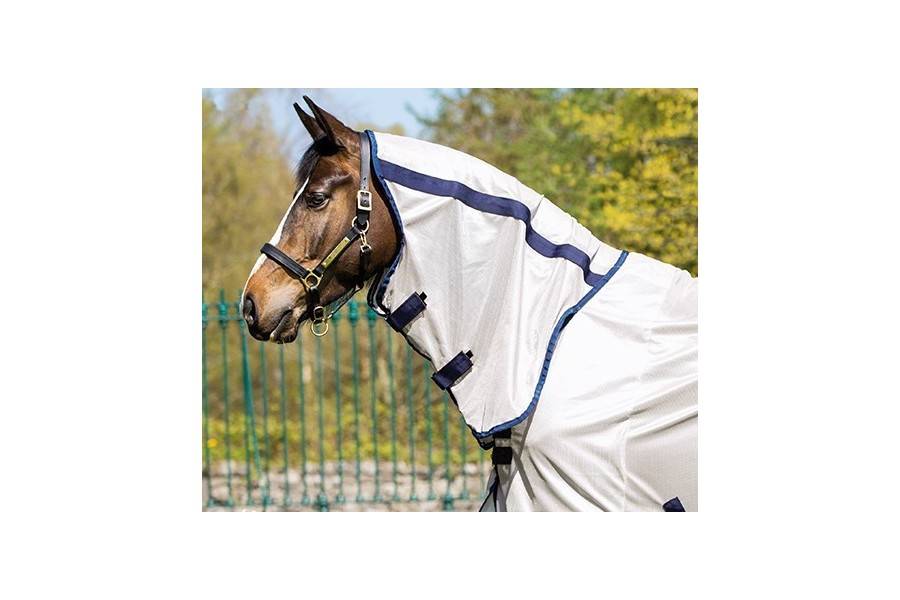 Manta Caballo Verano Antimoscas Cuello Mio Bronce | Equestrian. Calvet