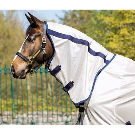 Manta Caballo Verano Antimoscas Cuello Mio Bronce | Equestrian. Calvet