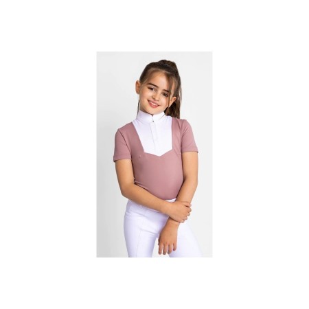 Sienna Show Shirt YR Maximilian Rosa Taupe |Cavall i Genet a Equestrian