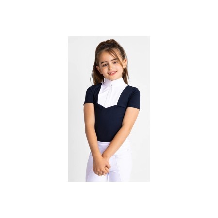 Sienna Show Shirt YR Azul Marino | Equestrian. Calvet Animals i Plantes.
