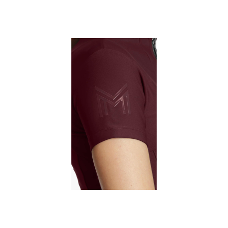 Base Laye Maximilian Manga Corta Burdeos |Cavall i Genet a Equestrian