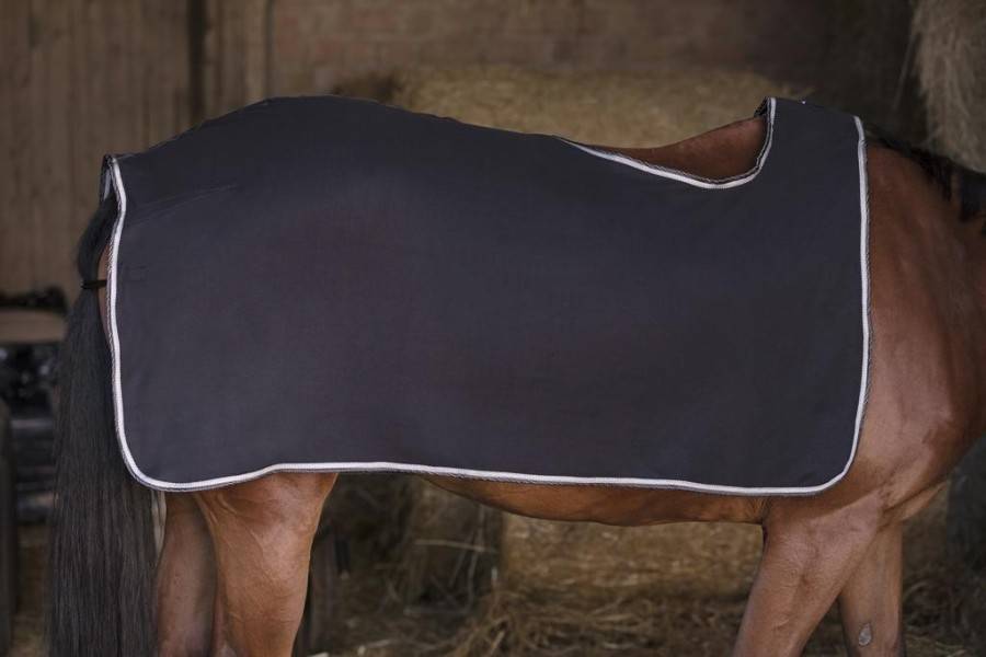 Manta Cavall Ronyonera Riding World Polar Negra |Cavall i Genet a