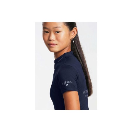 Base Layer YR Maximilian Manga Corta Azul Marino |Cavall i Genet a