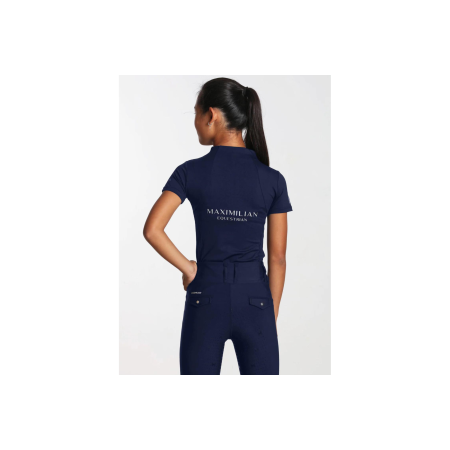 Base Layer YR Maximilian Manga Corta Azul Marino |Cavall i Genet a