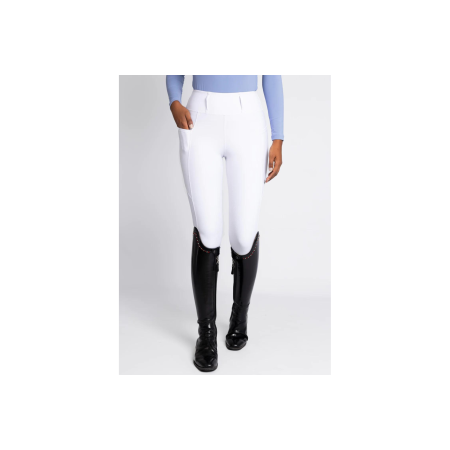 Mallas Maximilian Studio Riding Full Grip Blanco |Cavall i Genet a