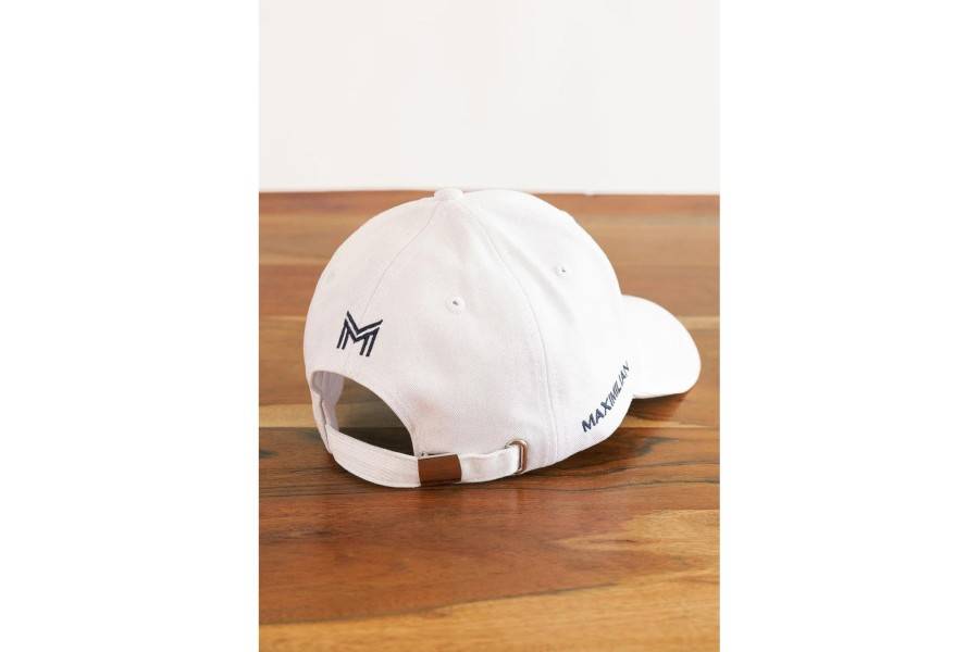 Gorra Maximilian Blanca/Azul Marino | Equestrian. Calvet Animals i Plantes.